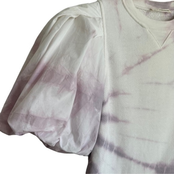ULLA JOHNSON ELLIOT PUFF SLEEVED LAVENDER
TIE-DYE TOP PETITE - Picture 13 of 16